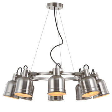 Liam 20" Metal LED Chandelier - JONATHAN Y